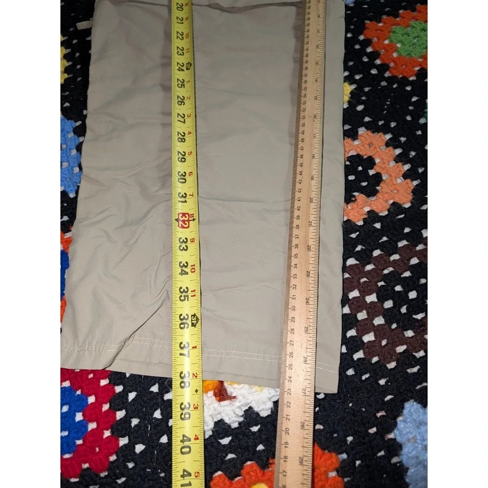 Reel Legends Cargo Pants Convertible Khaki Outdoors‎ Fishing Size XL 32x27
